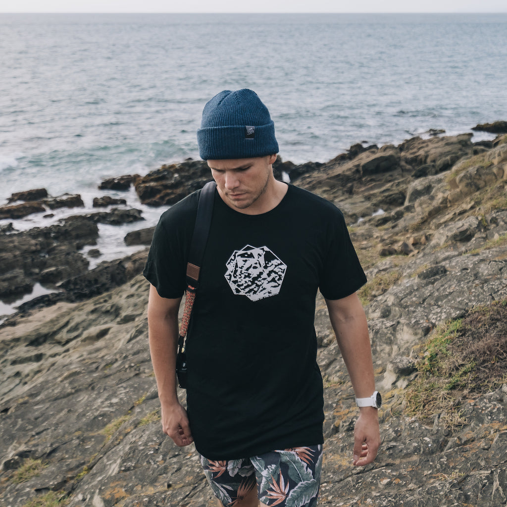 Wide Shot of Short Sleeve Merino Shirt Cloud Kingdom