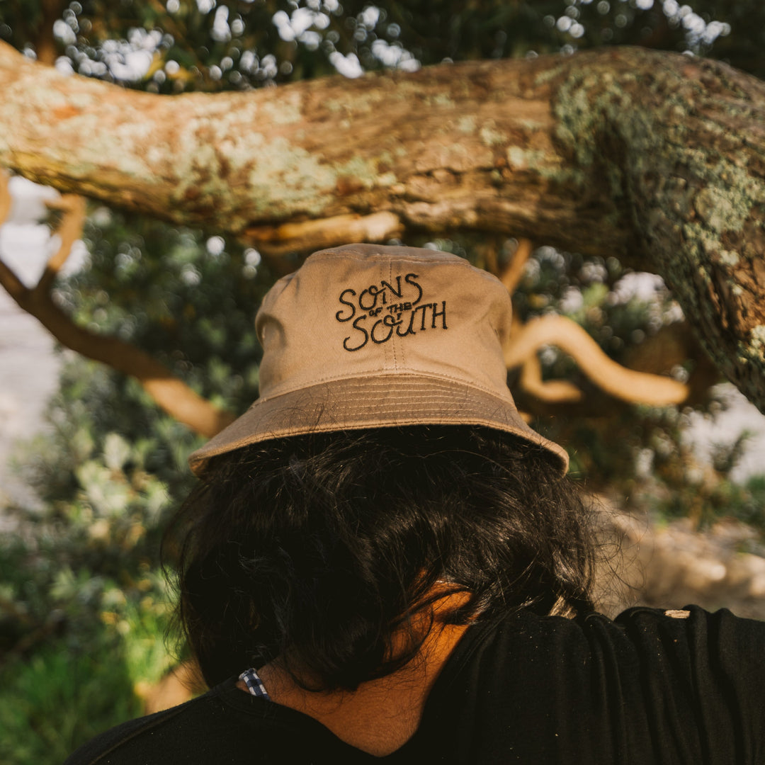 Stay Cool New Zealand made Bucket Hut Brown