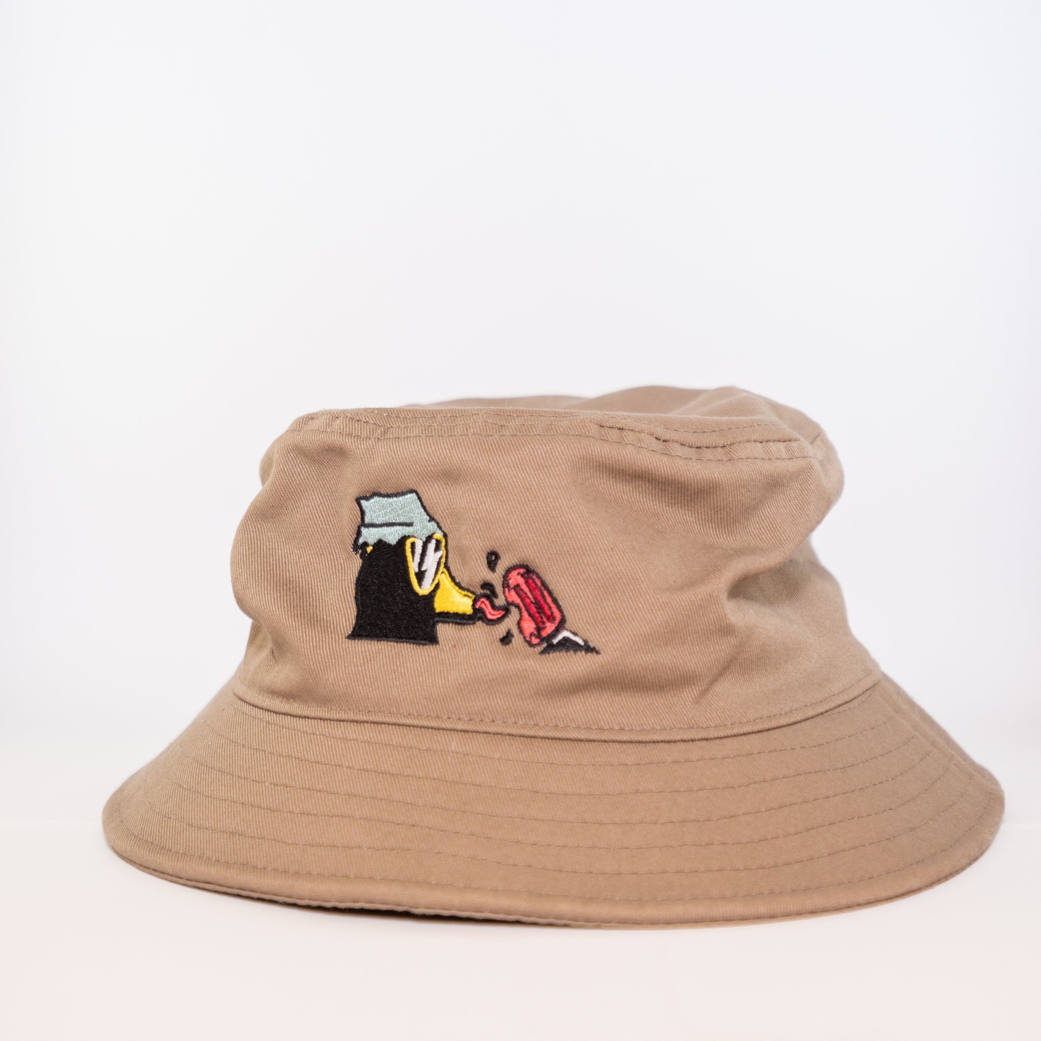 Stay Cool New Zealand made Bucket Hut Brown