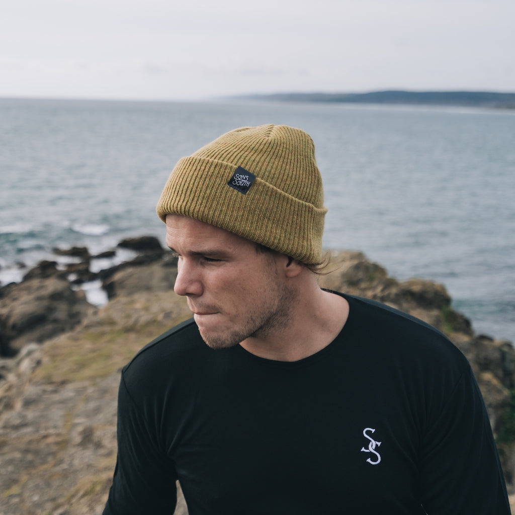 Front of Hoiho Long Sleeve Merino T-Shirt