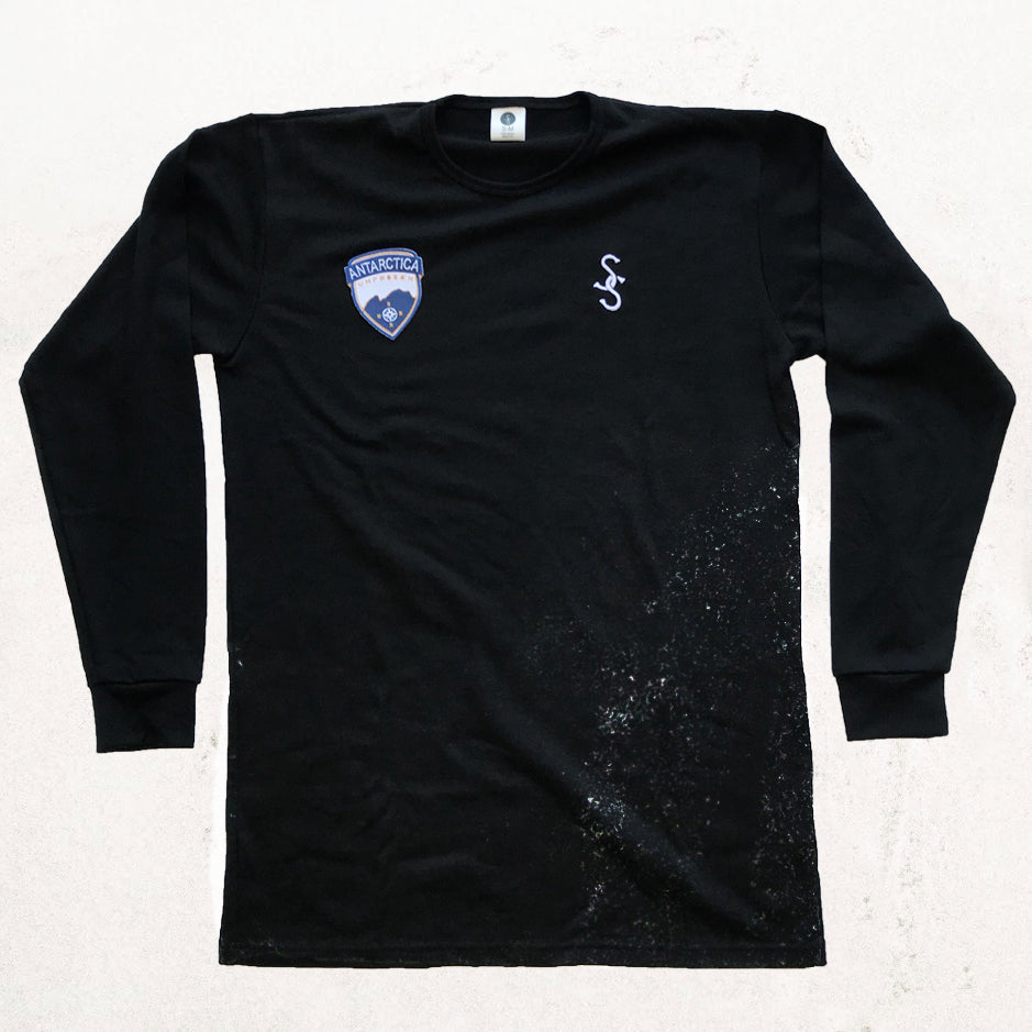 Antarctica Unfrozen Merino Long sleeve t-shirt Black